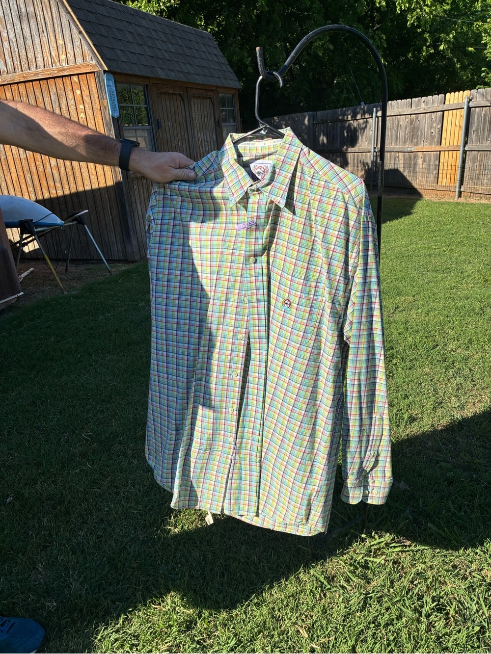 Cinch Men's Multicolor Plaid Button-Up Shirt